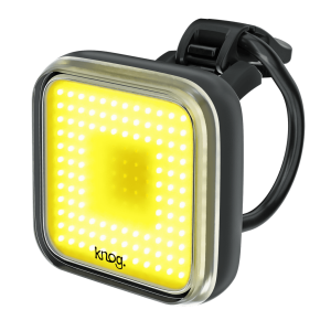 LUZ KNOG BLINDER SQUARE/CUADRADO DELANTERA / 200 LUMENS / USB / BLACK