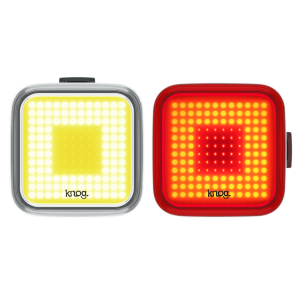 Alternative view of LUZ KNOG MINI BLINDER SQUARE/CUADRADO DELANTERA/TRASERA / 100/50 LUMENS / USB