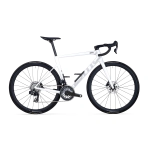 BICICLETA BMC TEAMMACHINE SLR 01 THREE/2026 RUTA METALLIC WHITE