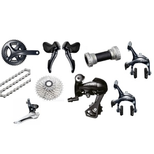 GRUPO DE CAMBIOS SHIMANO SORA R3000 / 50-34T / 11-32T / 170MM / 9VEL