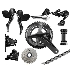 Alternative view of GRUPO DE CAMBIOS SHIMANO ULTEGRA R8020 / 52-36T / 11-32T / 172.5MM / 11VEL