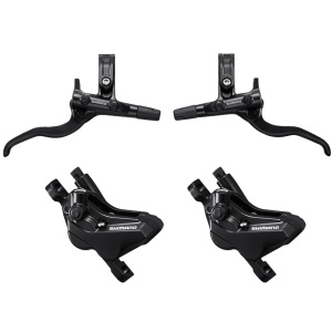 JUEGO DE FRENOS SHIMANO BL-M4100/BR-MT420 / HIDRAULICO / 4 PISTONES