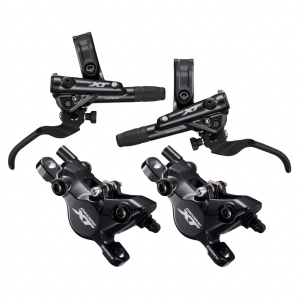 JUEGO DE FRENOS SHIMANO DEORE XT BL/BR-M8100 / HIDRAULICO / 2 PISTONES