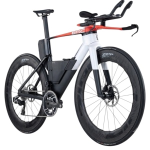Alternative view of BICICLETA BMC SPEEDMACHINE 01 ONE AXS / TRIATLÓN / WHITE RED / 12VEL