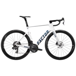 BICICLETA FACTOR MONZA / RUTA / PEARL WHITE / DURA ACE