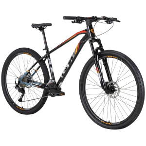 Alternative view of BICICLETA GW JAGUAR MTB NEGRO NARANJA / RIN 29 / ALUMINIO / 9VEL