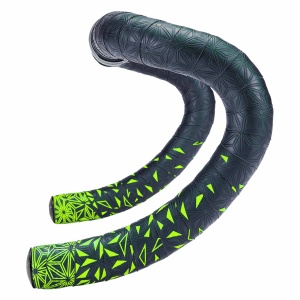 CINTA DE MANUBRIO SUPACAZ SUPER STICKY KUSH STAR FADE / NEON YELLOW BT50