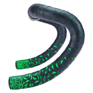 CINTA DE MANUBRIO SUPACAZ SUPER STICKY KUSH STAR FADE / NEON GREEN BT53