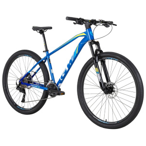 Alternative view of BICICLETA GW JAGUAR MTB AZUL VERDE / RIN 29 / ALUMINIO / 9VEL