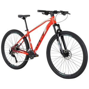 Alternative view of BICICLETA GW JAGUAR MTB ROJO VERDE MENTA / RIN 29 / ALUMINIO / 9VEL