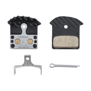 Alternative view of PASTILLAS DE FRENO SHIMANO J04C / METALICAS / 2 PISTONES