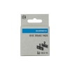PASTILLAS DE FRENO SHIMANO K05S-RX / RESINA / 2 PISTONES - Imagen 3