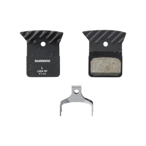 Alternative view of PASTILLAS DE FRENO SHIMANO L05A-RF / RESINA / 2 PISTONES