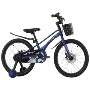 BICICLETA PARA NIÑOS GW JOY / ROYAL BLUE / MAGNESIO / RIN 20"/ 1VEL