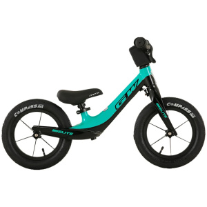 BICICLETA INFANTIL PUSHBIKE GW ELITE / MINT BLACK / MAGNESIO / 12P