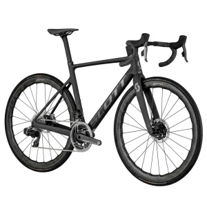 Alternative view of BICICLETA SCOTT ADDICT RC ULTIMATE 2023 / RED AXS / RUTA / BLACK / CARBON / 12VEL