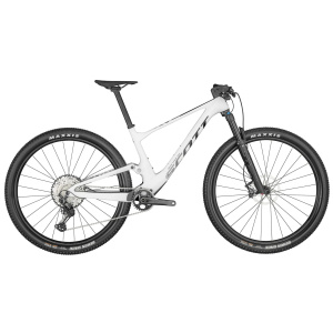 BICICLETA SCOTT SPARK RC TEAM 2023 / MTB / WHITE / CARBON / 12VEL