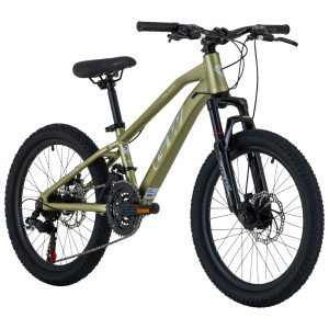 Alternative view of BICICLETA GW FALCON MTB SATIN GREEN / RIN 20 / ALUMINIO / 8VEL