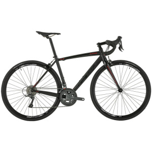 BICICLETA GW FLAMMA / RUTA / BLACK RED / CLARIS / 8 VEL