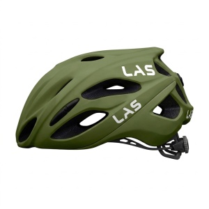 CASCO DE CICLISMO LAS COBALTO / MATTE GREEN OLIVE / ITALIANO