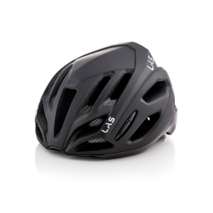 Alternative view of CASCO DE CICLISMO LAS SUPREMO / MATTE BLACK / ITALIANO