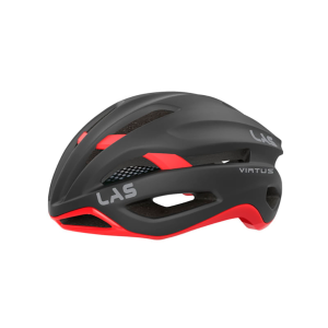 CASCO DE CICLISMO LAS VIRTUS / BLACK RED / ITALIANO