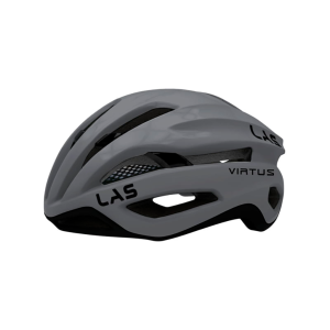 CASCO DE CICLISMO LAS VIRTUS / GREY BLACK / ITALIANO