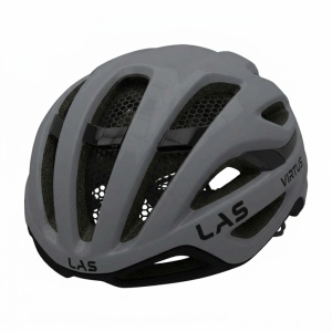 Alternative view of CASCO DE CICLISMO LAS VIRTUS / GREY BLACK / ITALIANO