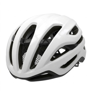 Alternative view of CASCO DE CICLISMO LAS VIRTUS / WHITE BLACK / ITALIANO