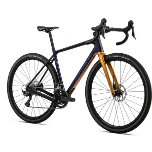 Alternative view of BICICLETA ORBEA TERRA M30 TEAM 2023 / BLUE ORANGE / CARBON / 11VEL